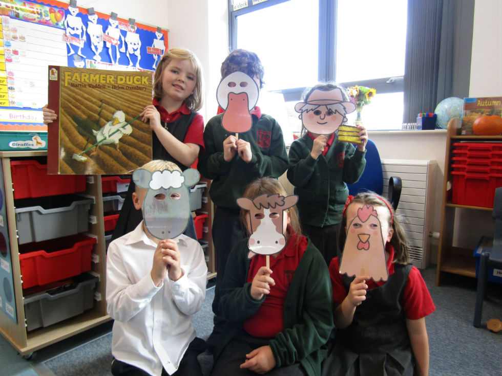 Acting out Farmer Duck: Year 3 Mrs Dawson 