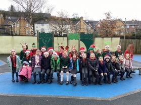 Santa Daily Mile in Mrs Thompson’s Year 3 class 🎅
