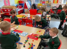 First Days at School in Mrs Callaghan’s Class