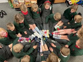 Odd Socks Day in Room 2 (Year 1)