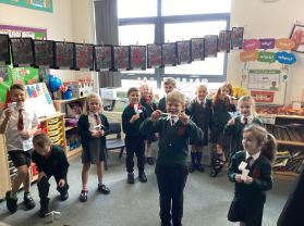 Year 3 Mrs H/Mrs A - Helicopter Investigation and Odd Socks Day