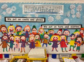 ‘Winter’ Topic in Mrs Callaghan’s Class