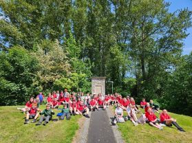 Mrs Cosgrave & Miss Gribben\'s classes: History walk around Dromore