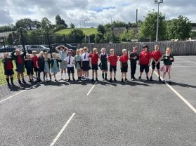 P4 Mrs Murphy, digital leaders walk 🚶♂️🚶♀️🚶♀️