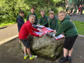 Mr Masters’ class take a tour of Dromore